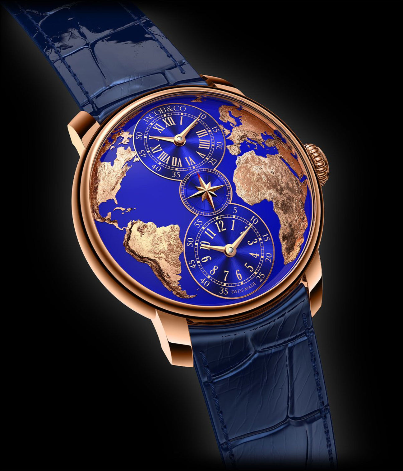 Jacob & Co. The World is Yours Dual Time Zone